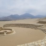 Réplique de l'autel du feu à Caral