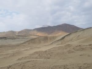 Cerro Mangón depuis le départ