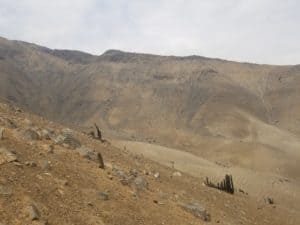 La montée vers le Cerro Mongon