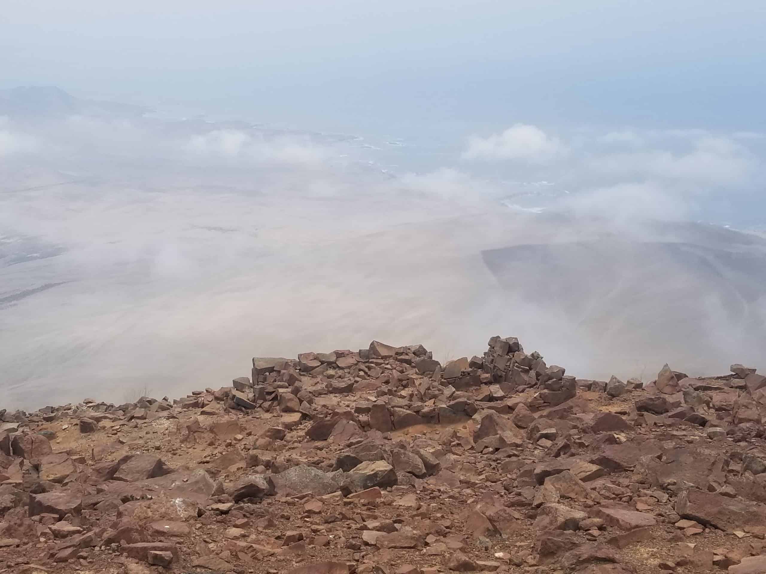 Vue depuis le sommet du Cerro Mongon