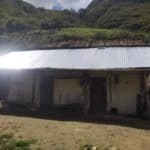 Chachapoyas Maison en tôle repère sur le chemin de Guishoc