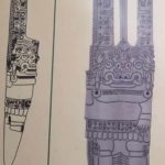 Chavín de Huantar El Lanzon déplié