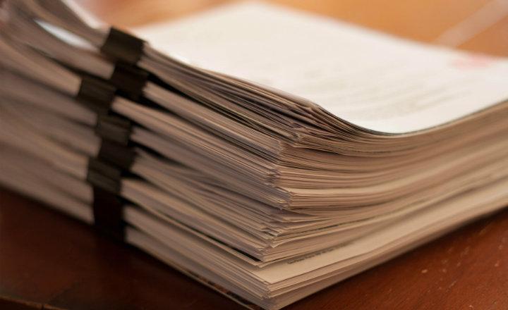 Pile de dossiers