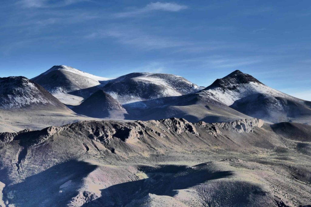 Montagnes près de Guadalupe, Bolivie