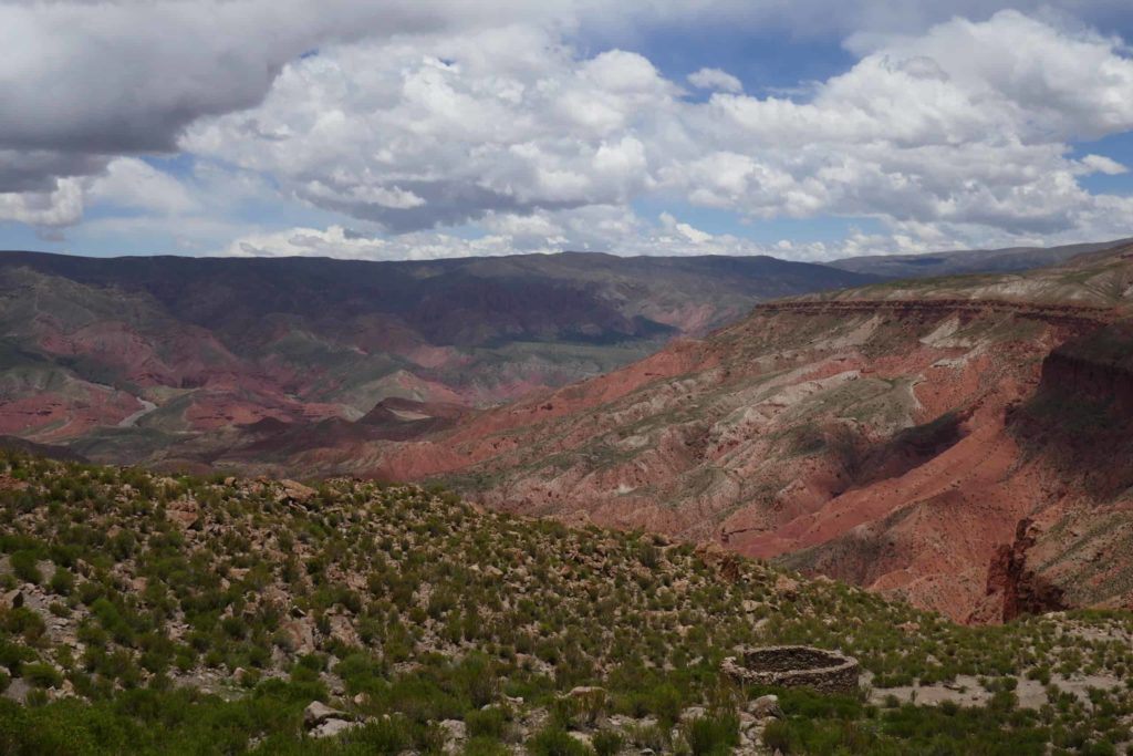 Vue depuis Quillacas Bolivie