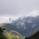 Huanacaure montagnes embrumées