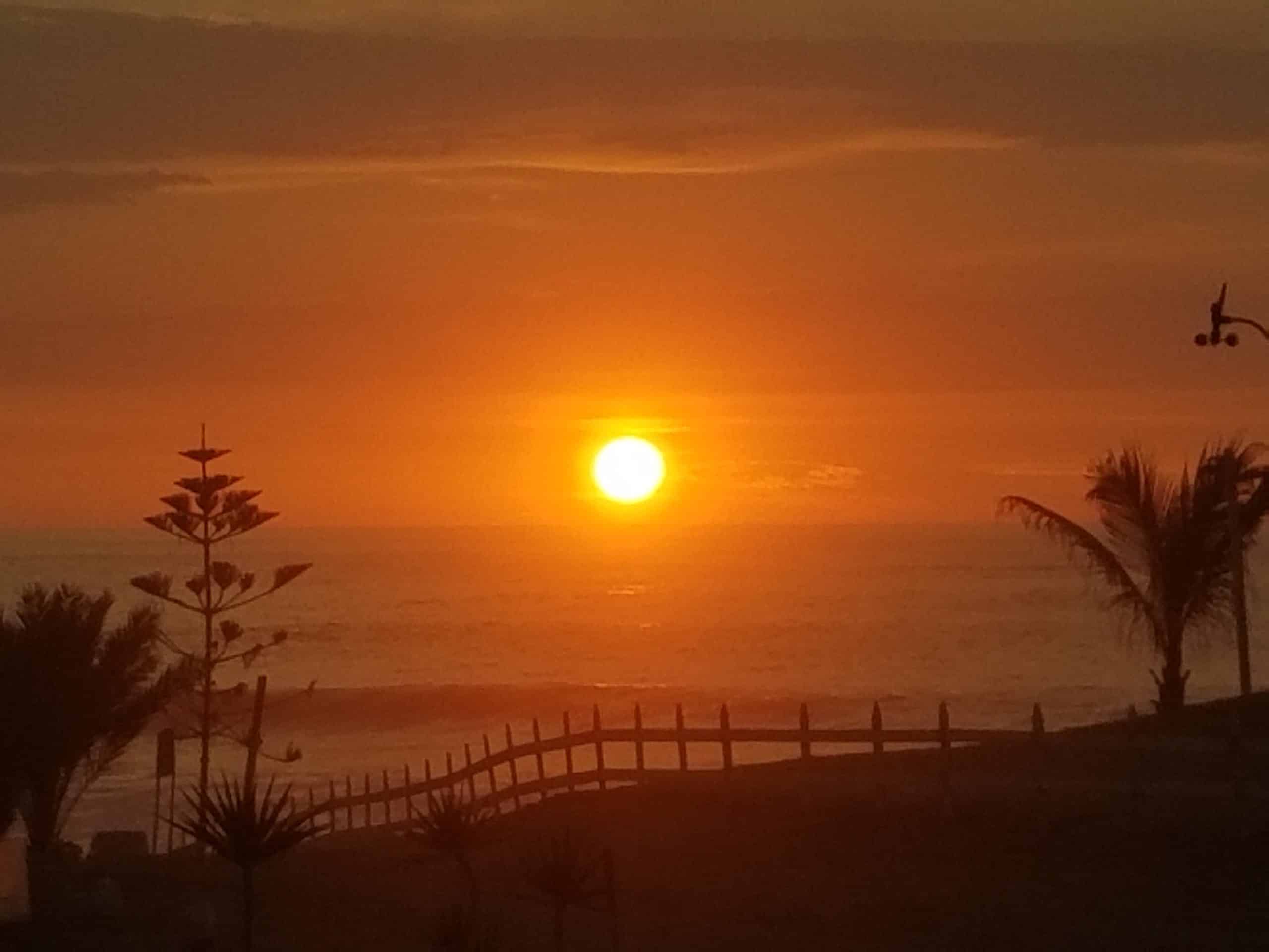La Gramita coucher de soleil