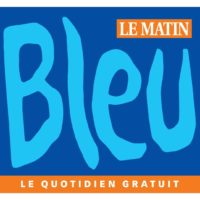 Le logo du journal le Matin bleu