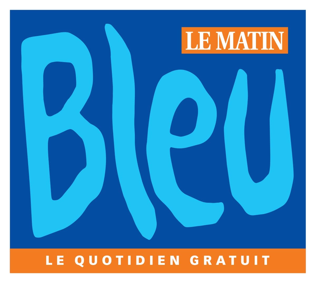 Le logo du journal le Matin bleu