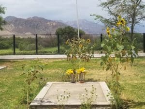 La tombe de Maria Reiche dans son musée