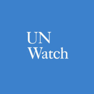 UN Watch, l’effroyable imposture