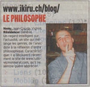 Lire la suite à propos de l’article La philosophie mène à la gloire