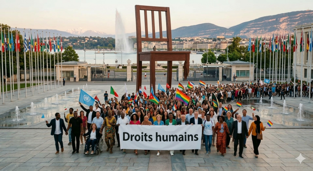 droits humains - image générée par IA