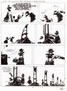 Franquin planche peine de mort