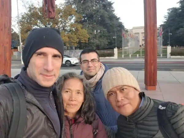 Bolivia activists ruth alipaz alex vilca geneva