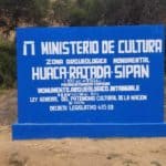 huaca rajada sipan panneau