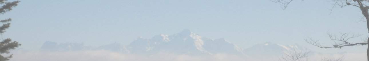montagnes vues depuis la vue des alpes