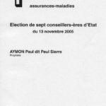 Paul Aymon prophète bulletin de vote