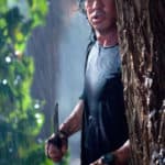 John Rambo près d'un arbre dans Rambo IV