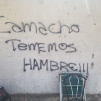 Grafiti Camacho on a faim