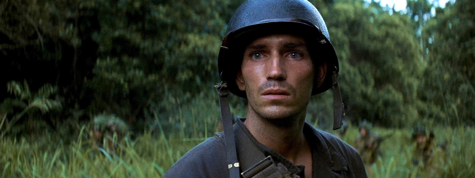 jim caviezel in the thin red line by terrence malick