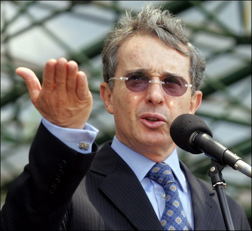 Uribe, président colombien