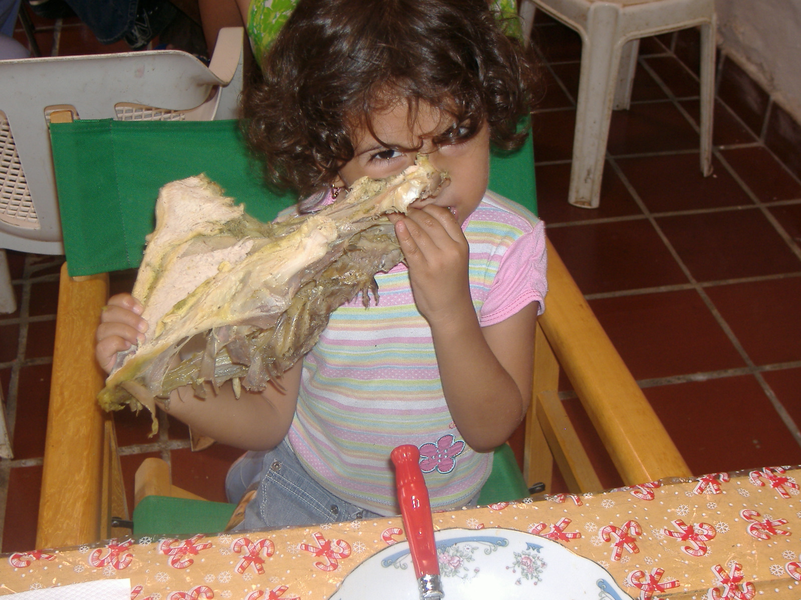 Valeria en action