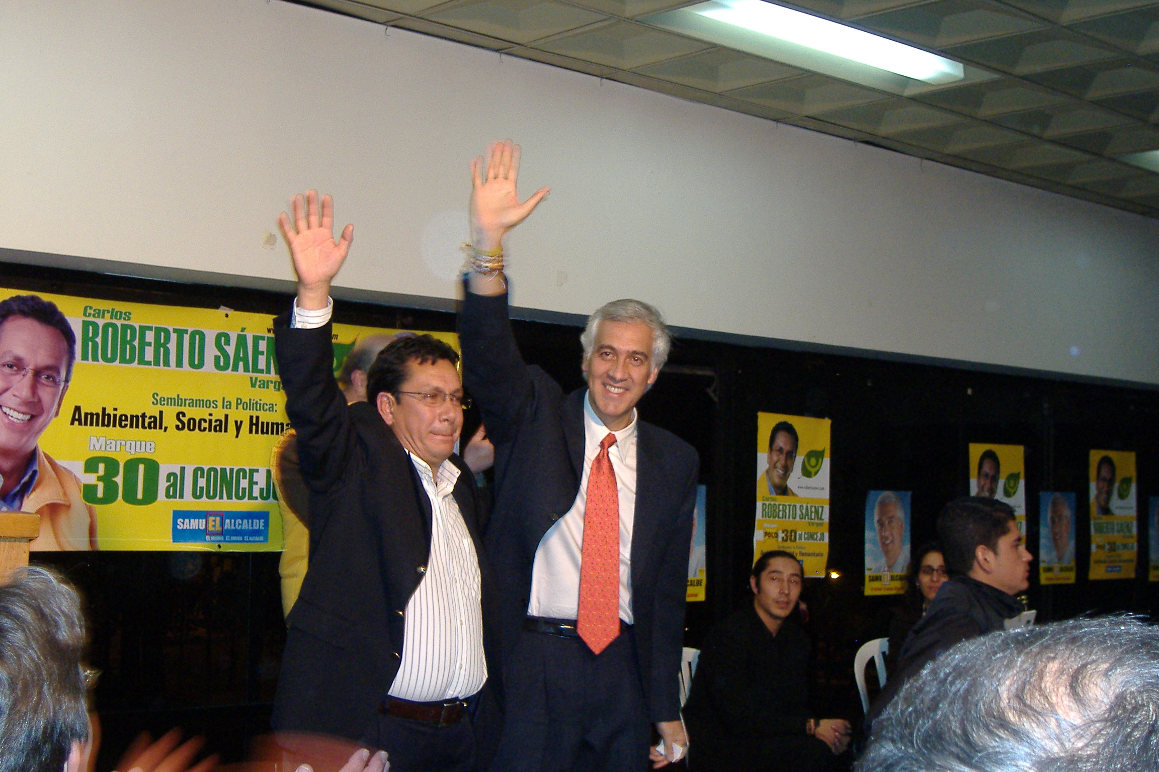 Roberto Sà¡enz et Samuel Moreno