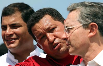 Correa Chavez et Uribe